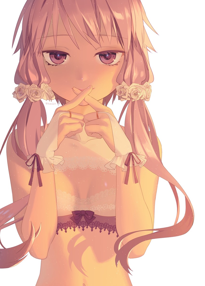 yuzuki yukari (vocaloid and 1 more) drawn by kushibi