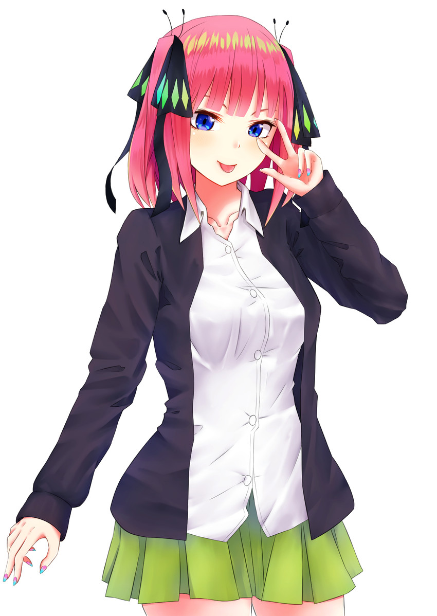nakano nino (go-toubun no hanayome) drawn by j@ckall