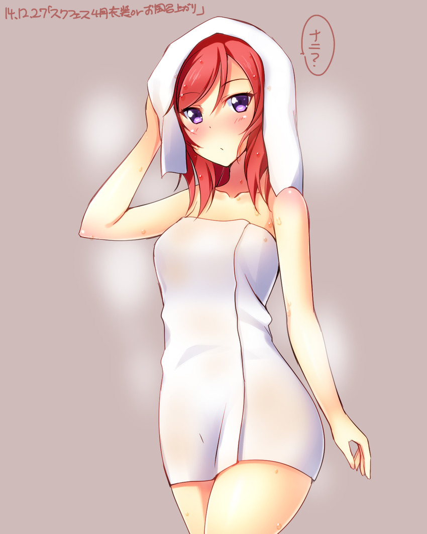nishikino maki (love live! and 1 more) drawn by yu-ta