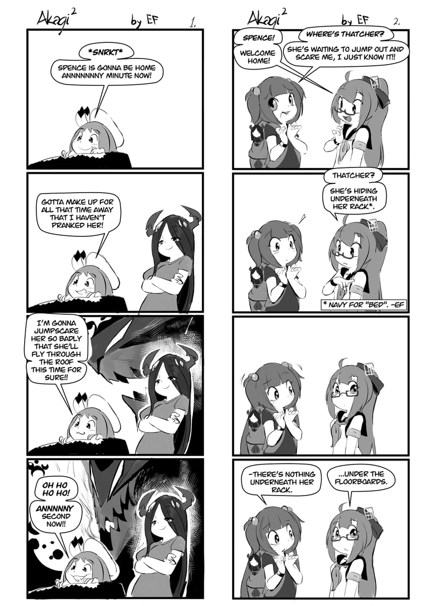 friedrich der grosse, spence, fletcher, and thatcher (azur lane) drawn by ethan_forsythe