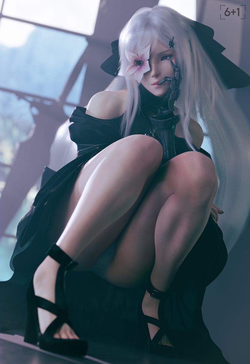 zero (nier and 3 more) drawn by seven_(sixplusone)