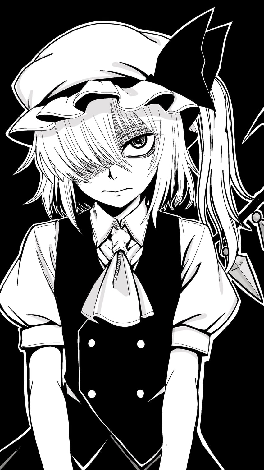 flandre scarlet (touhou) drawn by ryoan_(voyagehermitage)
