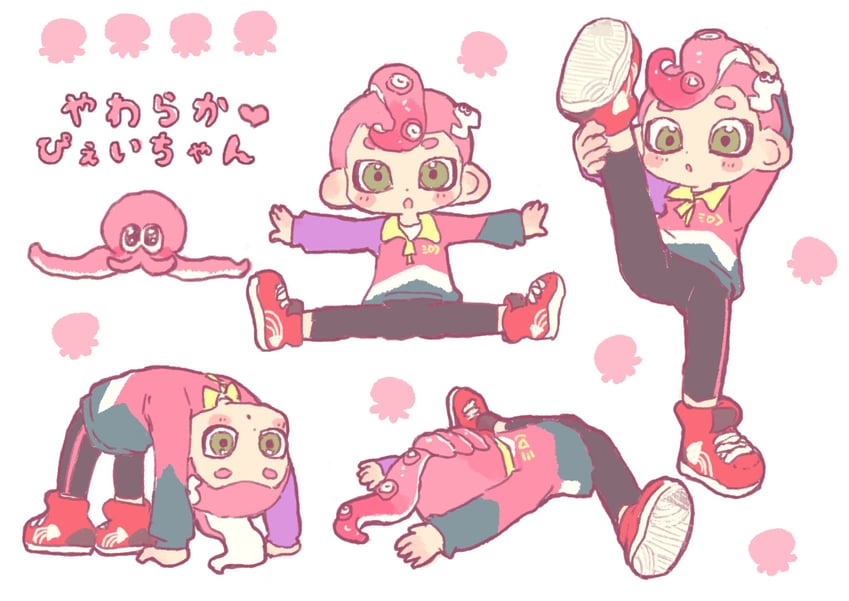octoling player character and octoling boy (splatoon) drawn by mei_tyan_n