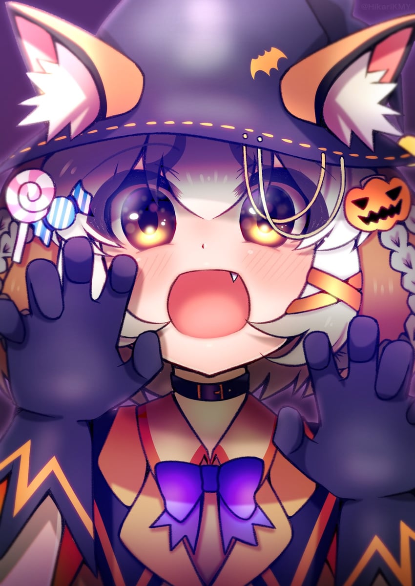 island fox (kemono friends and 1 more) drawn by hikarikmy