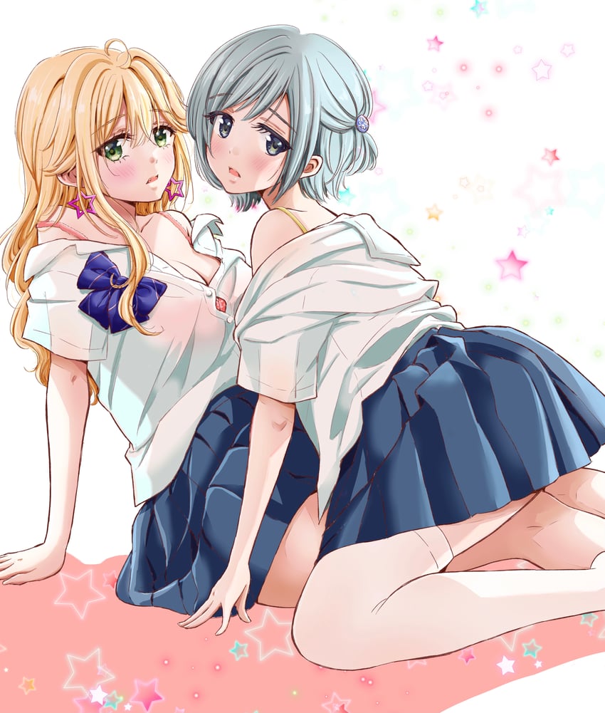 asahino futaba and otowa rio (gal nipa-chan wa semararetai) drawn by umeyama_tarako