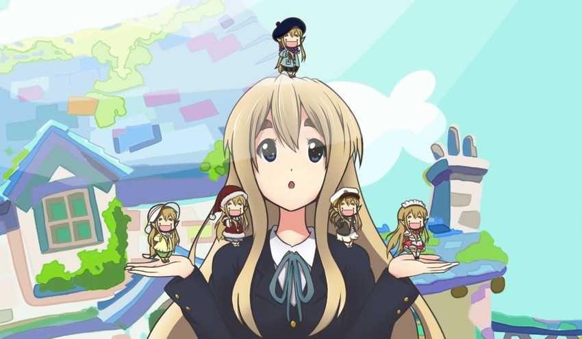 kotobuki tsumugi and fairy (k-on! and 1 more) drawn by aruerian