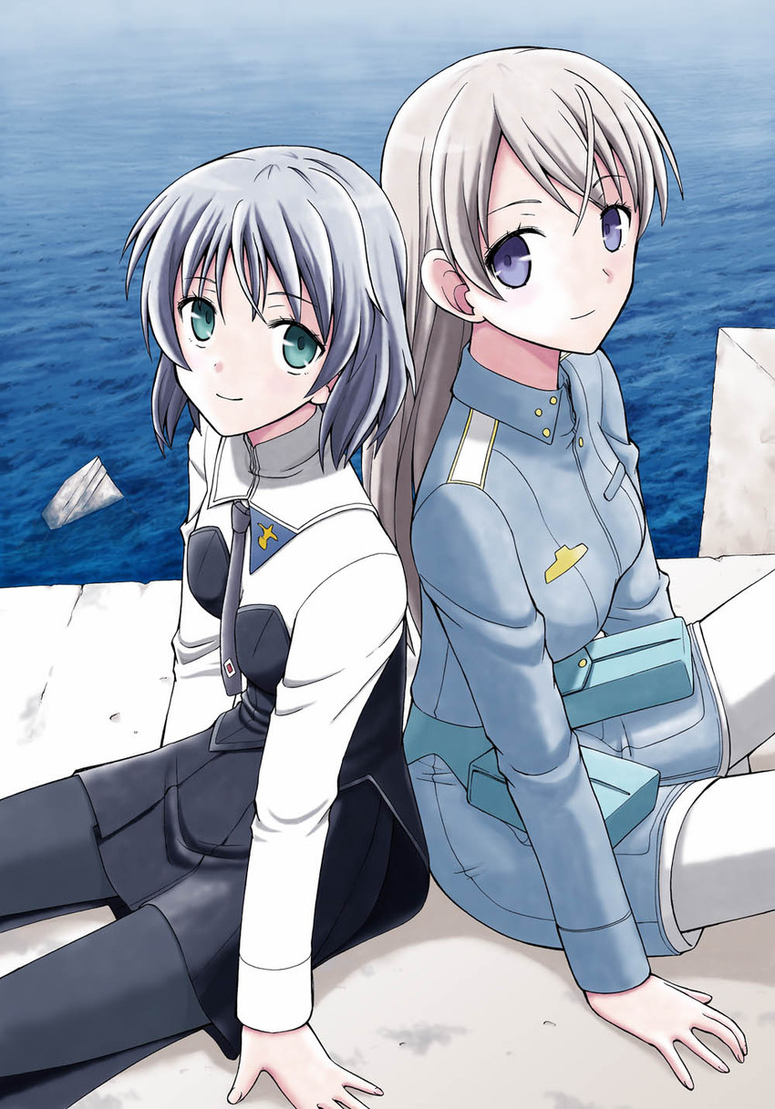 sanya v. litvyak and eila ilmatar juutilainen (world witches series and 1 more) drawn by rokkaku_shinobu