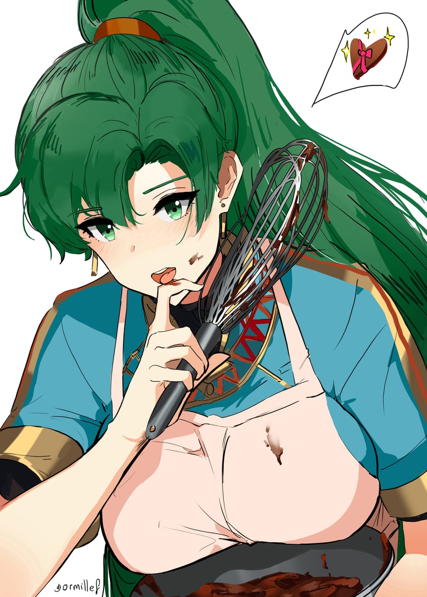 lyn (fire emblem and 1 more) drawn by ormille
