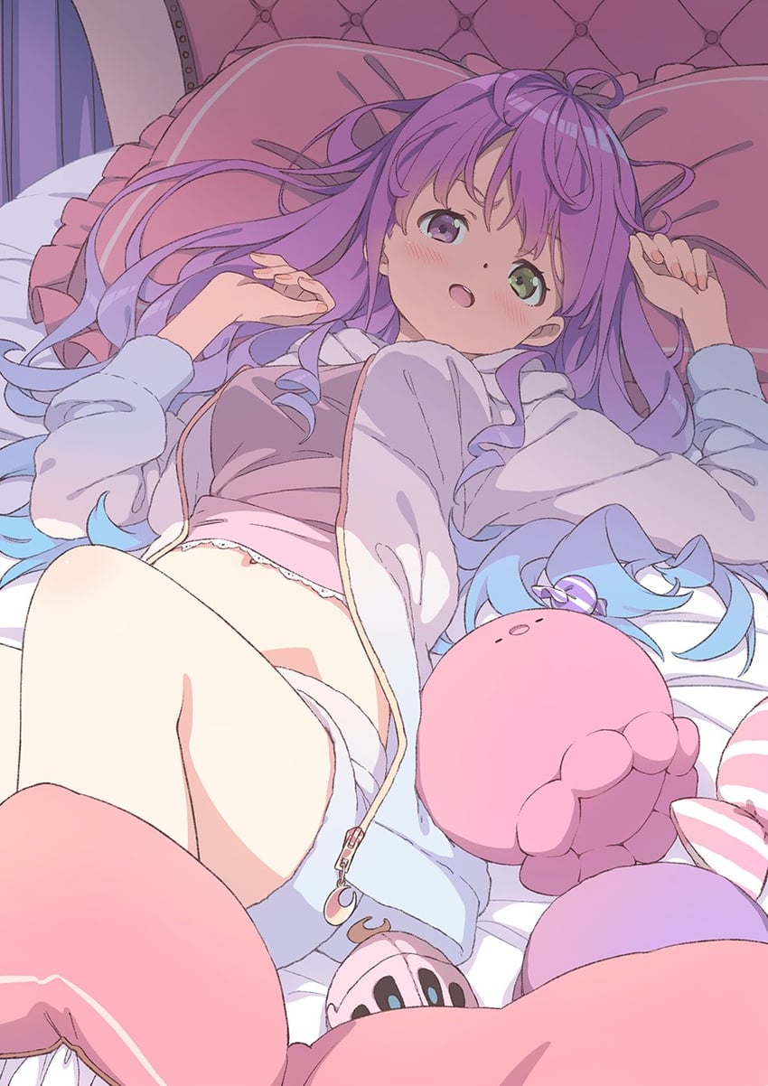 himemori luna and luknight (hololive) drawn by kanzaki_hiro