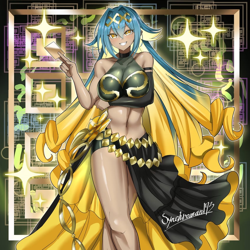 celeb rose enchanter (yu-gi-oh! and 1 more) drawn by synchroman