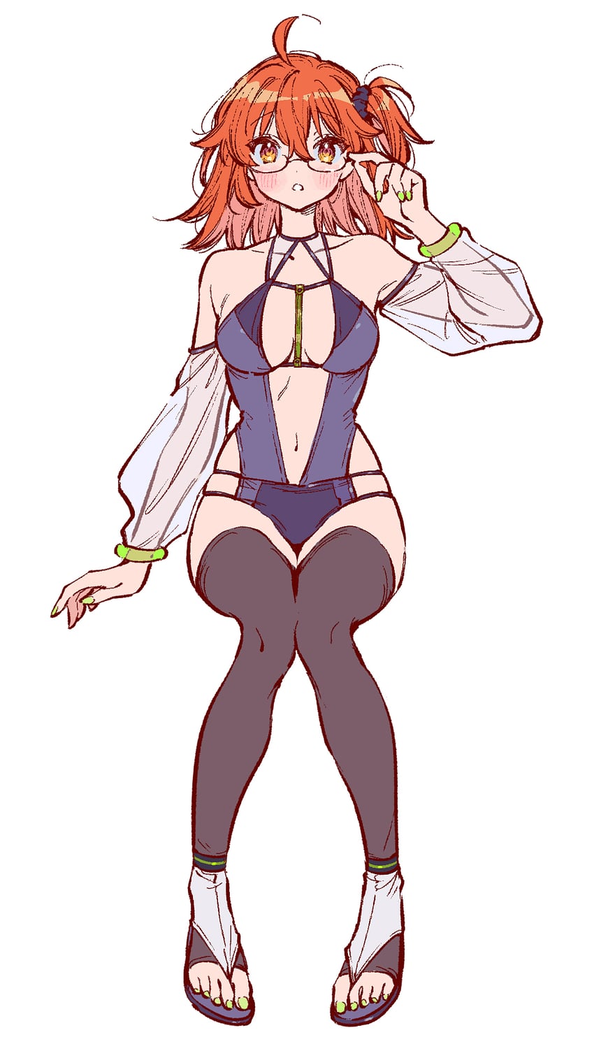 fujimaru ritsuka (fate and 1 more) drawn by uni_(nico02)