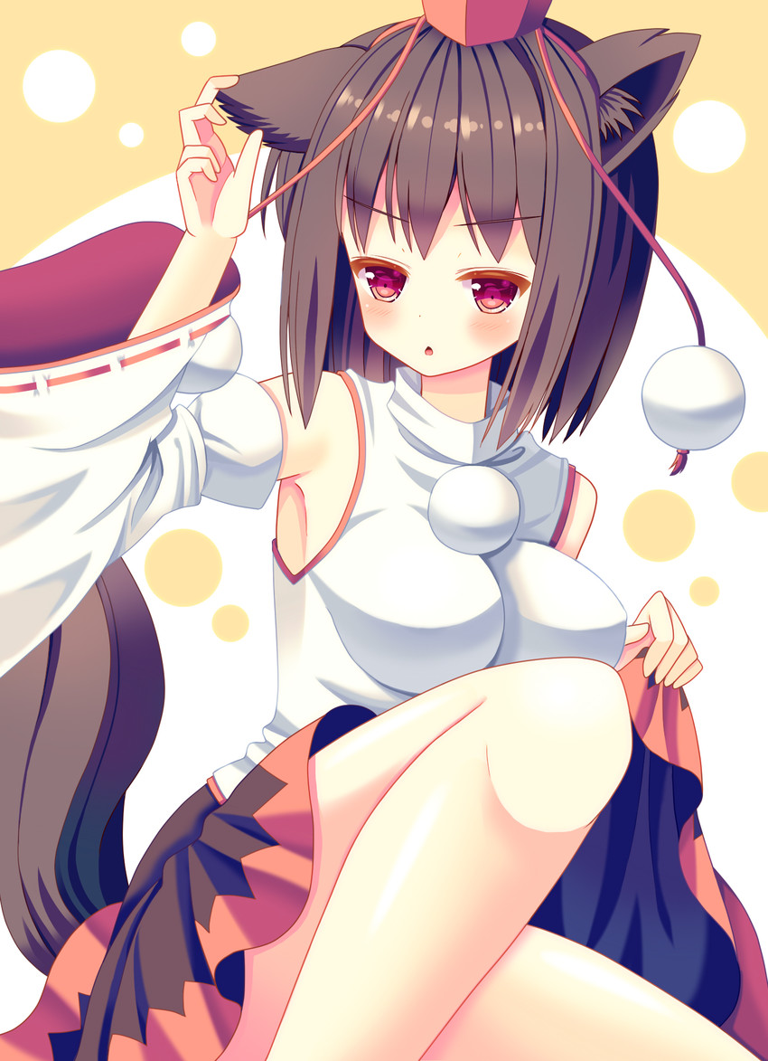 shameimaru aya and inubashiri momiji (touhou) drawn by hazakura_satsuki
