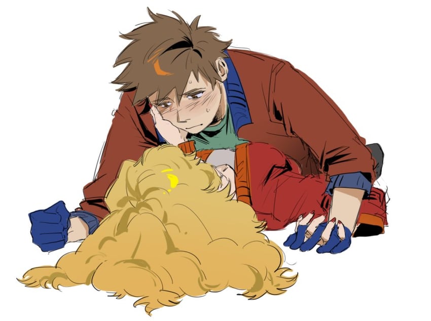 clyde donovan and bebe stevens (south park) drawn by kugai697139