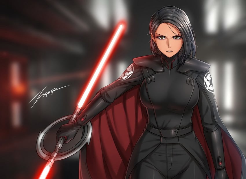 second sister (star wars and 1 more) drawn by zxpfer