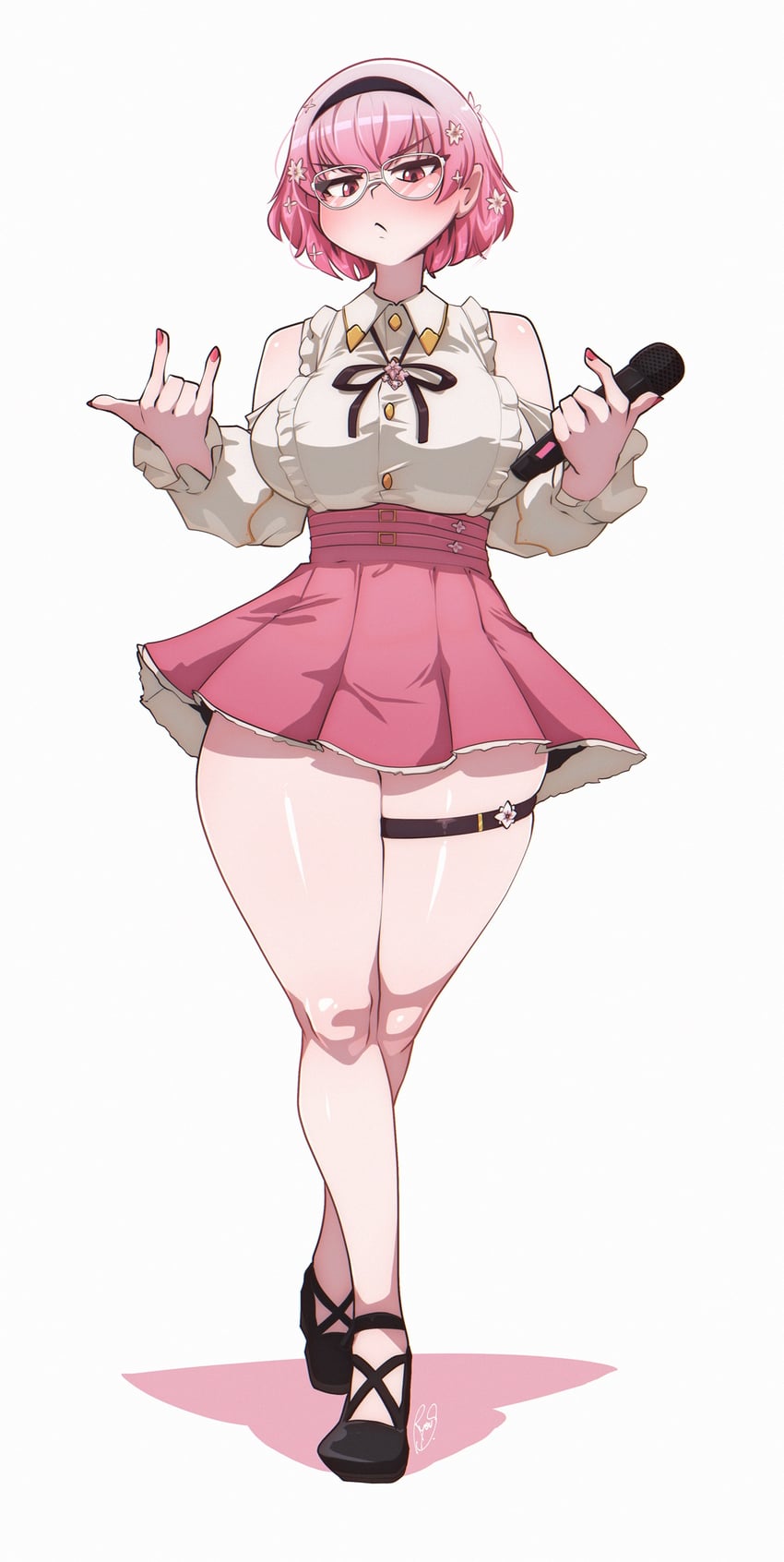 mori calliope (hololive and 1 more) drawn by ryou_sakai
