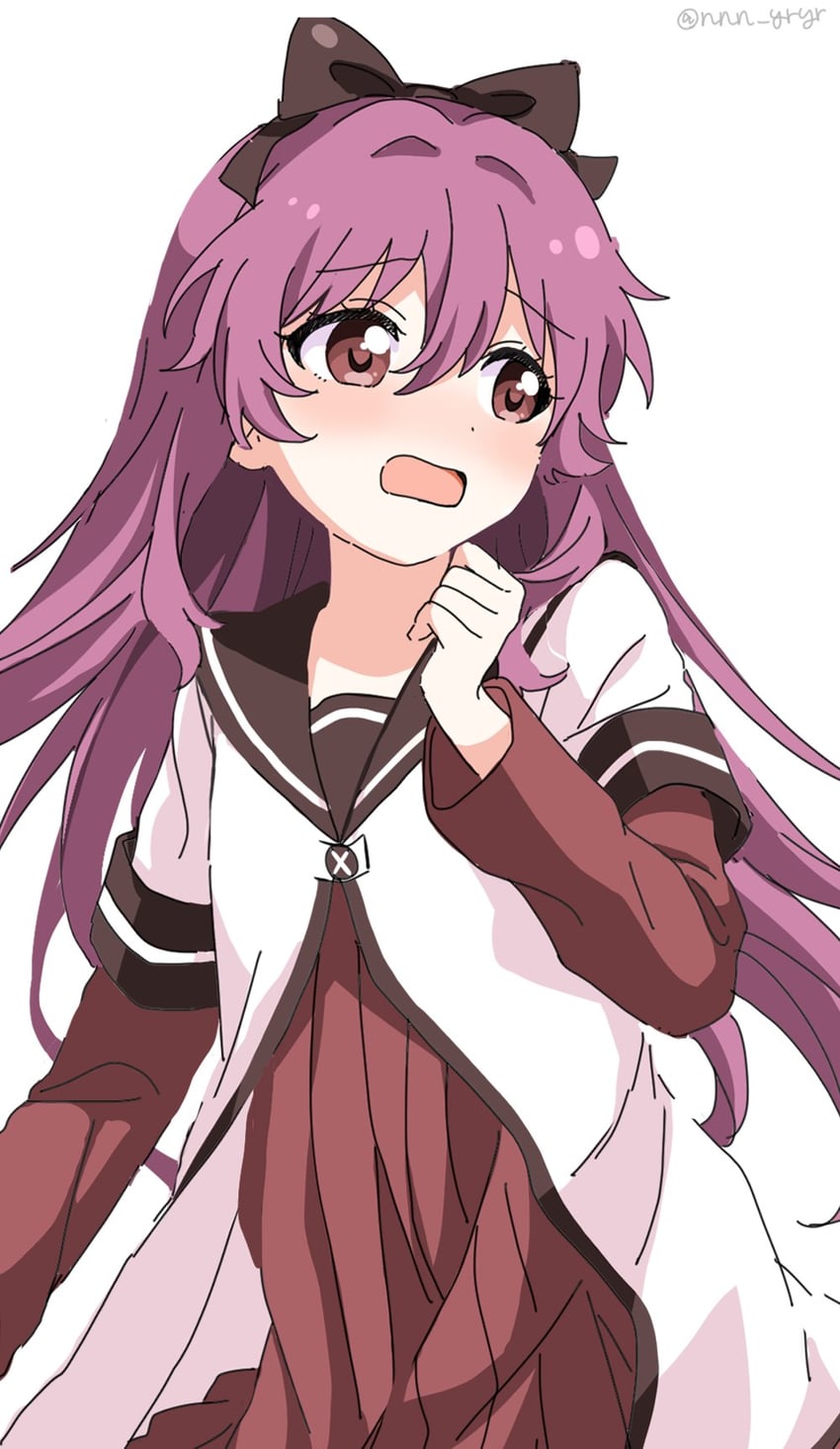 toshinou kyouko and sugiura ayano (yuruyuri) drawn by nnn_yryr