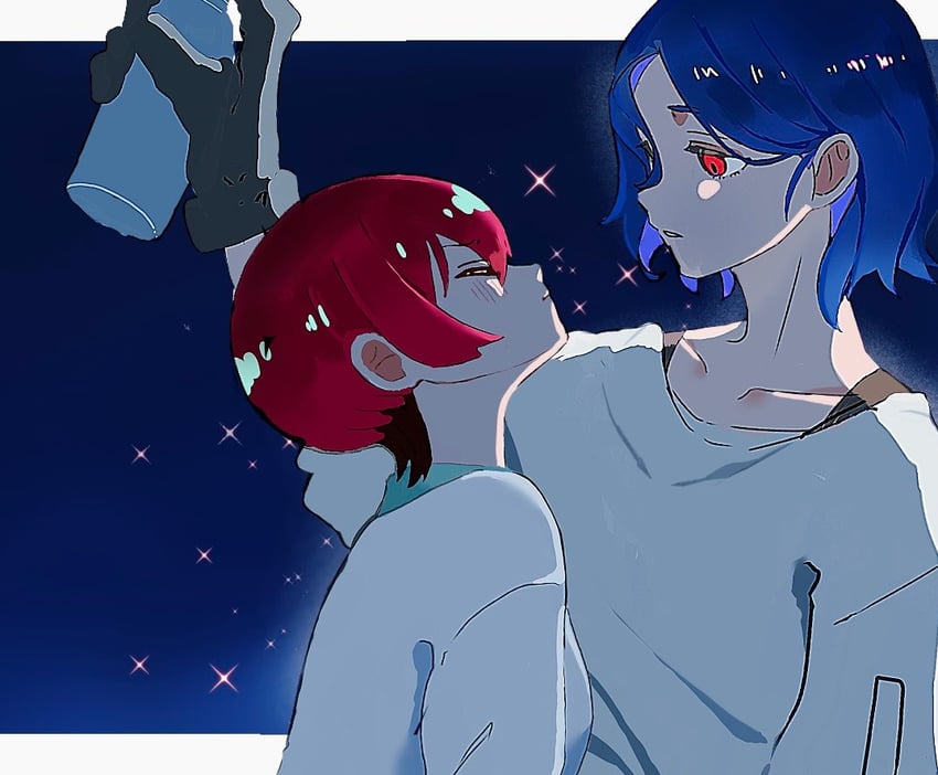 amate yuzuriha and shuji ito (gundam and 1 more) drawn by apw7753