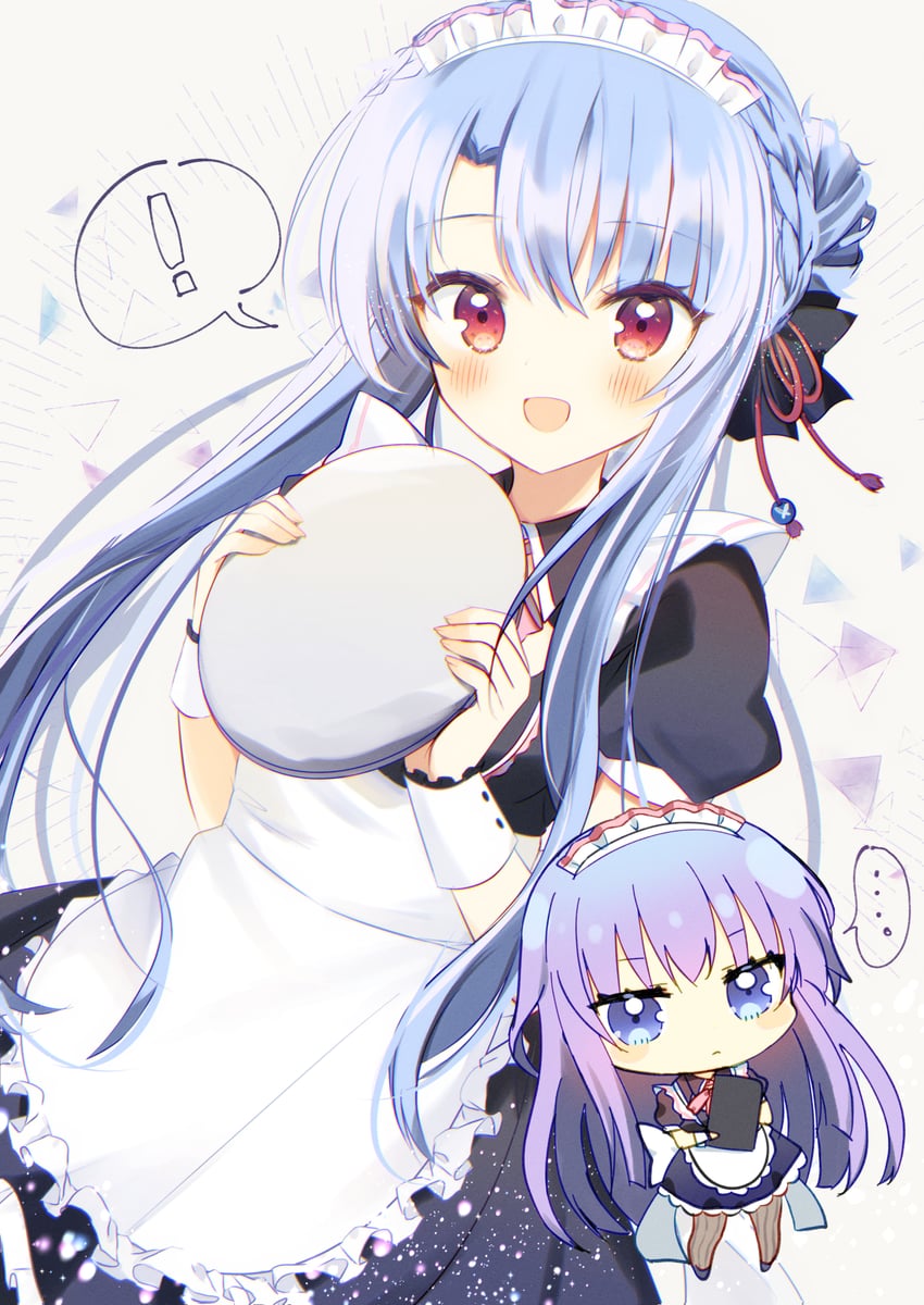 sorakado ao and sorakado ai (summer pockets and 1 more) drawn by aiyan