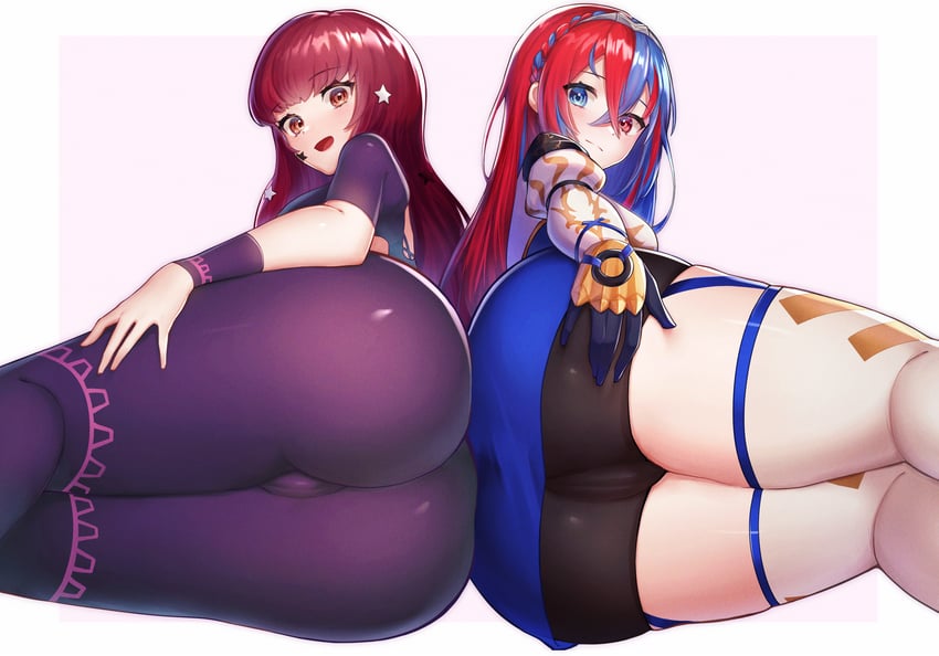 female alear and yunaka (fire emblem and 1 more) drawn by enjt5228