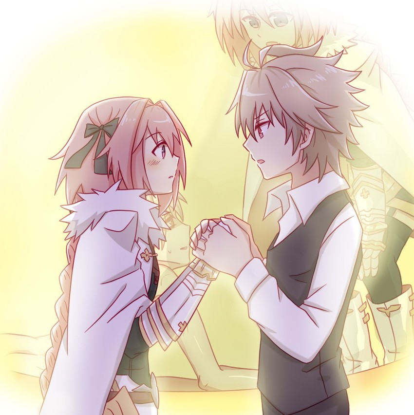 astolfo and sieg (fate and 1 more) drawn by fokwolf
