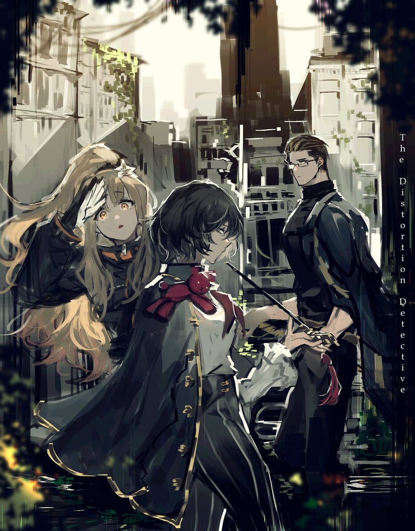 moses, vespa crabro, and ezra (project moon and 1 more) drawn by remsrar