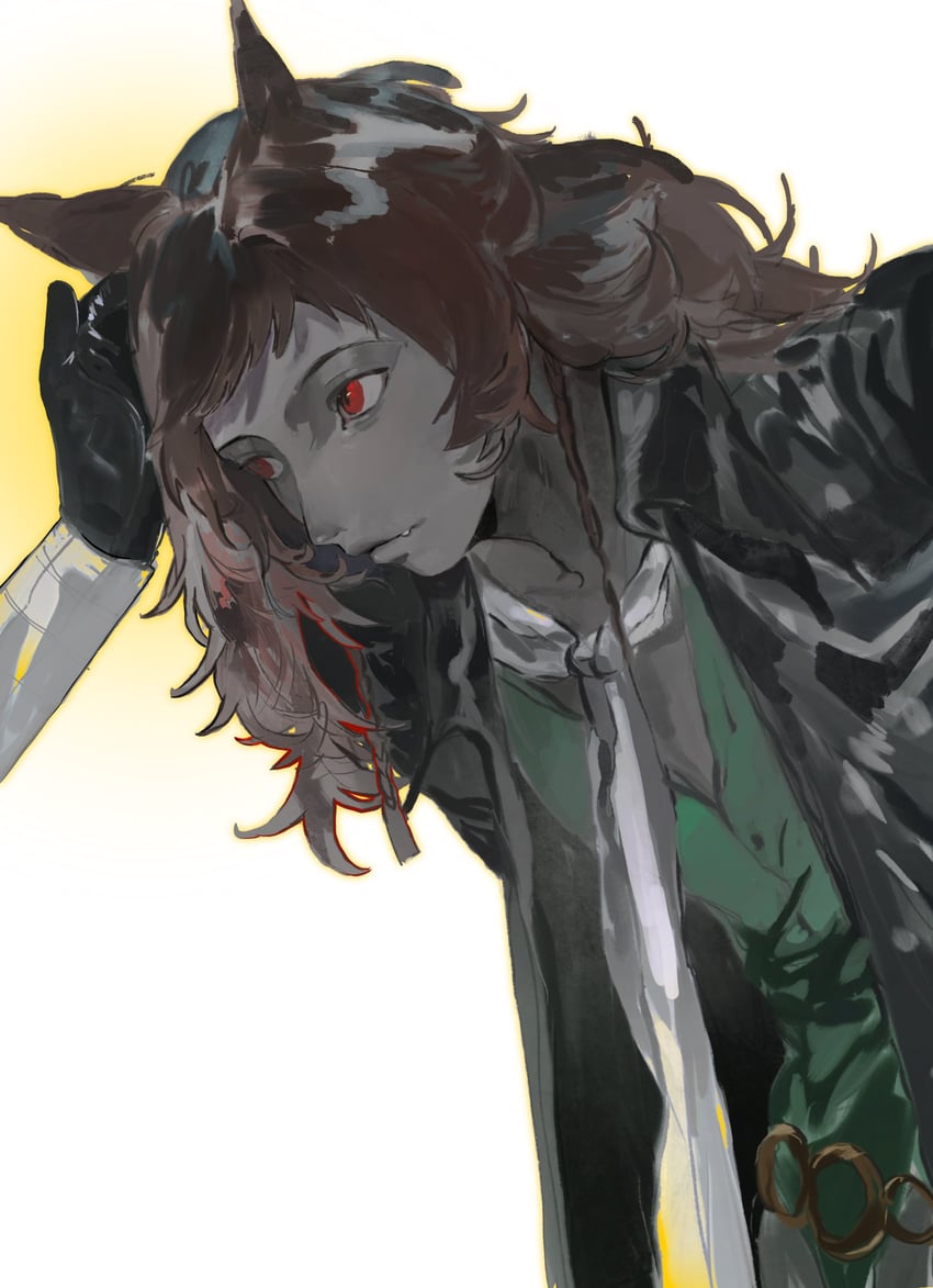protagonist and basilio (metaphor: refantazio) drawn by achai_dong