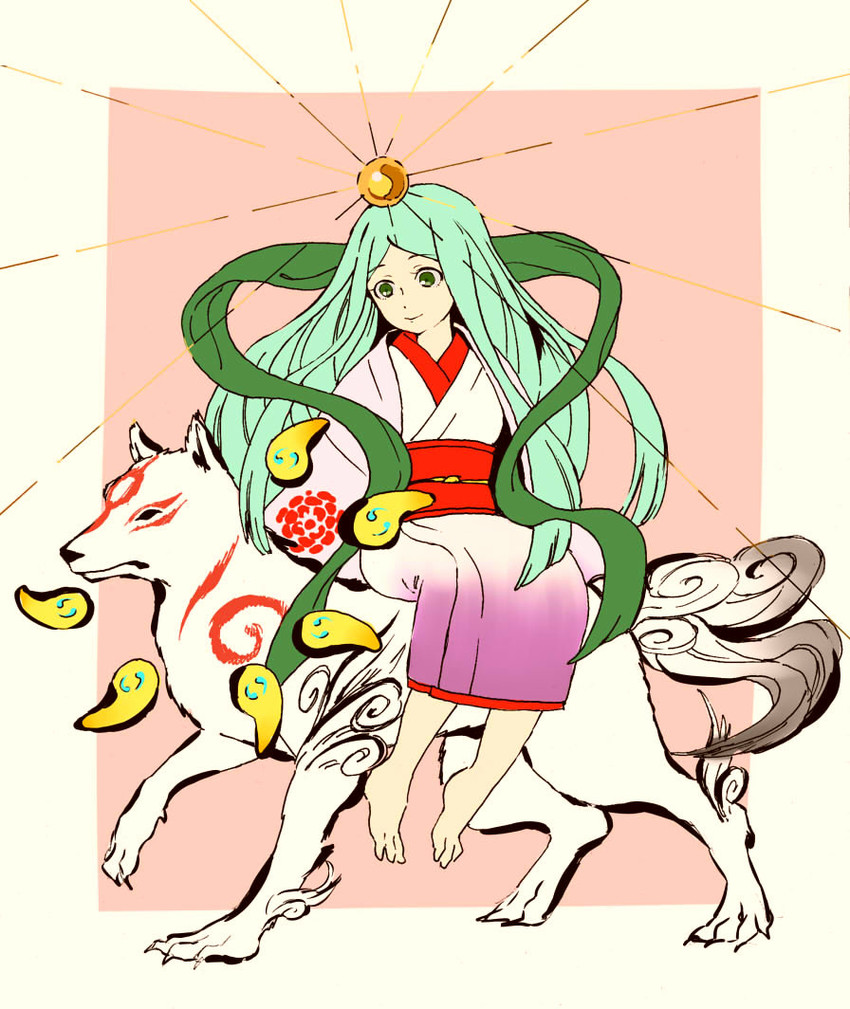 amaterasu (puzzle & dragons and 1 more) drawn by guuko