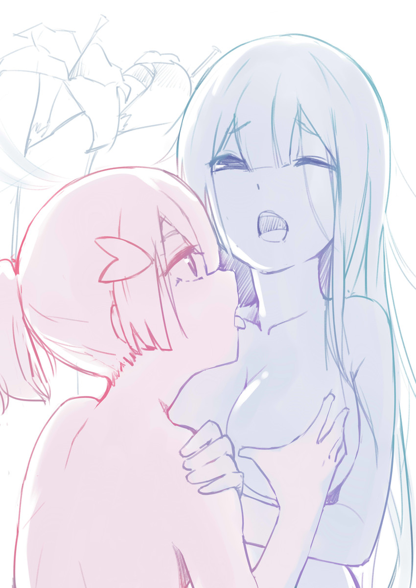 yuuki yuuna and tougou mimori (yuusha de aru and 1 more) drawn by maao_you_you