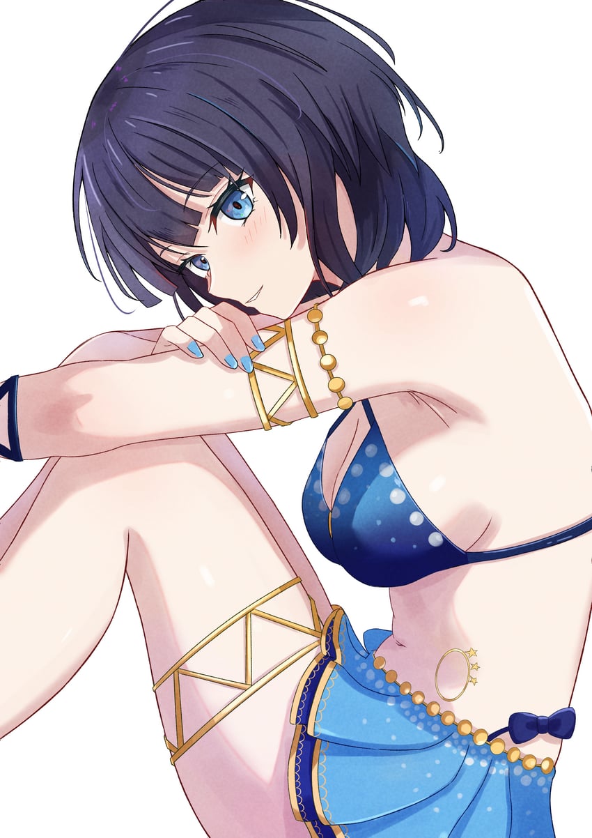 asaka karin (love live! and 2 more) drawn by beniyomogi