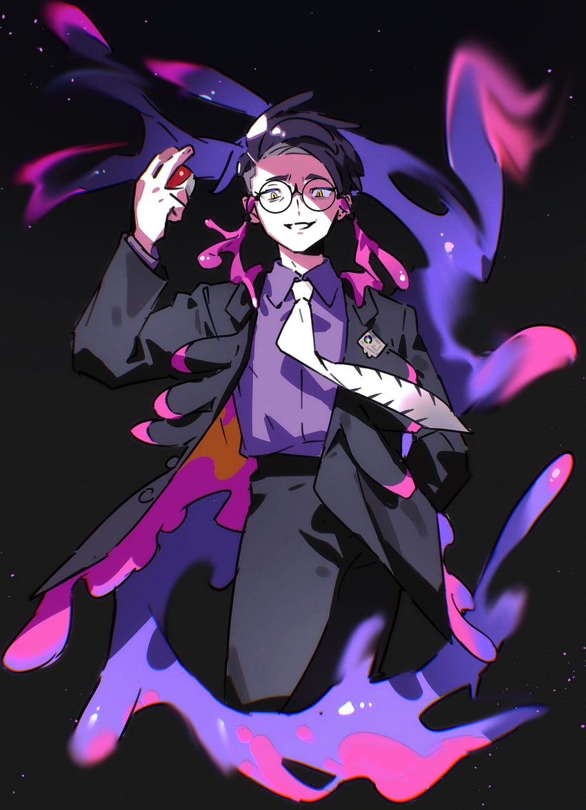 corbeau (pokemon and 1 more) drawn by honyaru_(nanairo39)