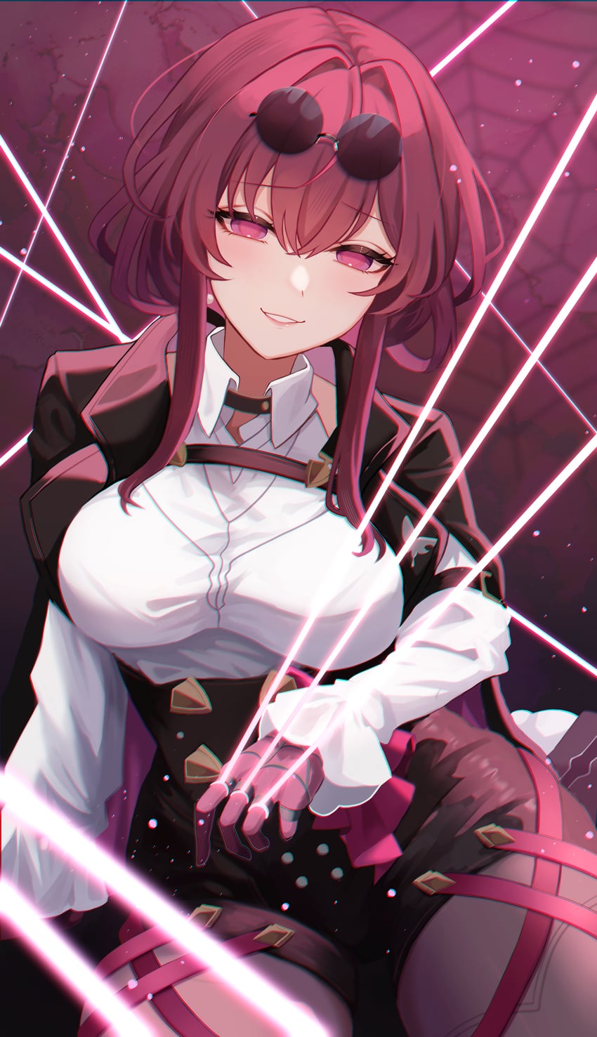 kafka (honkai and 1 more) drawn by maka_(user_rryf2748)