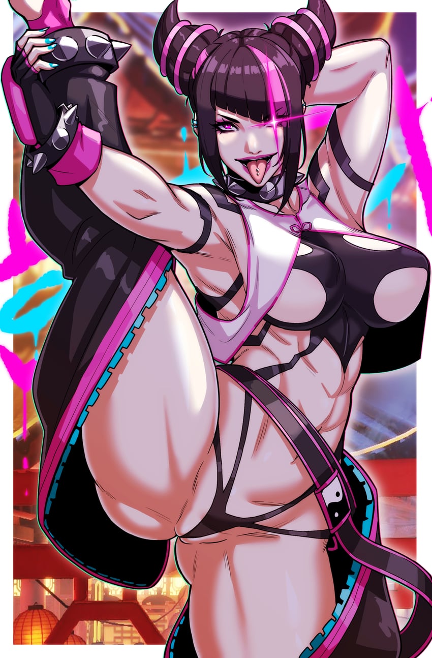 han juri (street fighter and 1 more) drawn by alecto_0
