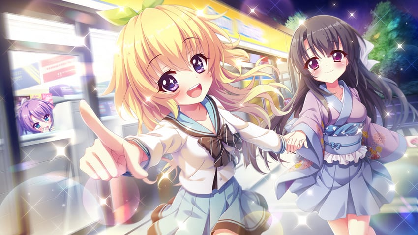 tsukisaka sayu, hasegawa mii, and ichikishima mizuha (re:stage!) drawn by izumi_tsubasu
