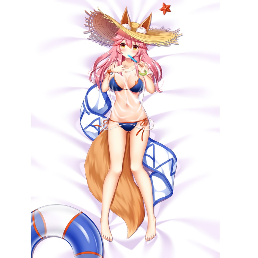 tamamo and tamamo no mae (fate and 1 more) drawn by erspace