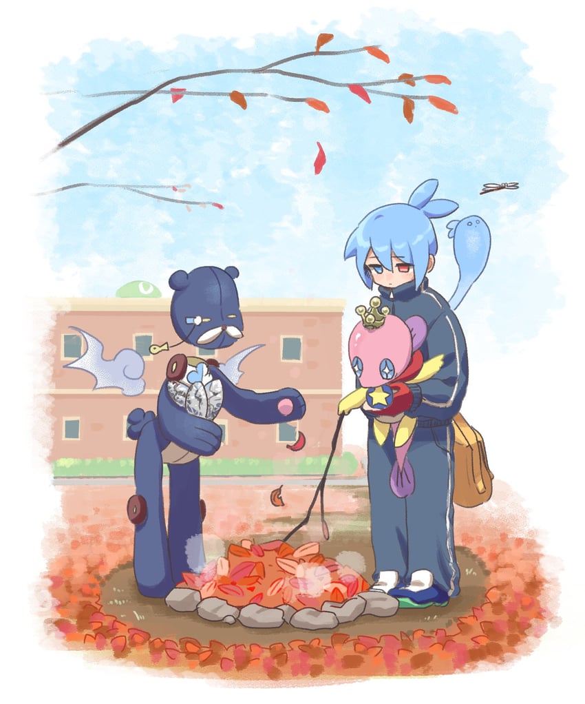 sig, ocean prince, and akuma (puyopuyo and 1 more) drawn by motimoti_mgmg