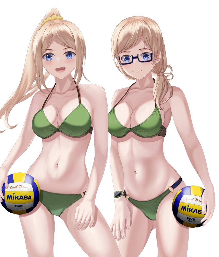thomas claire and thomas emily (harukana receive) drawn by nicoli3141