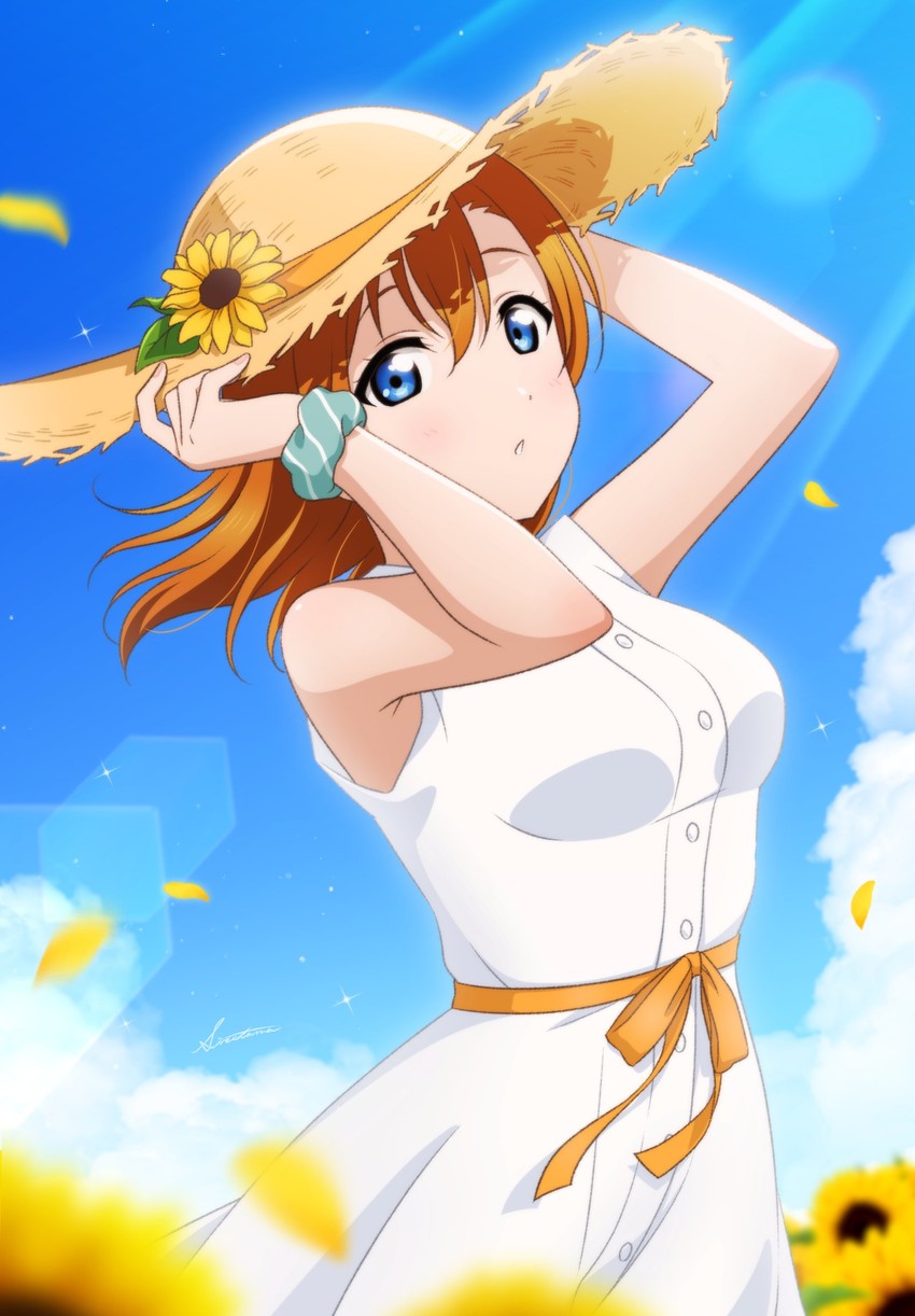 kosaka honoka (love live! and 1 more) drawn by shiratama_(siratama_ll)