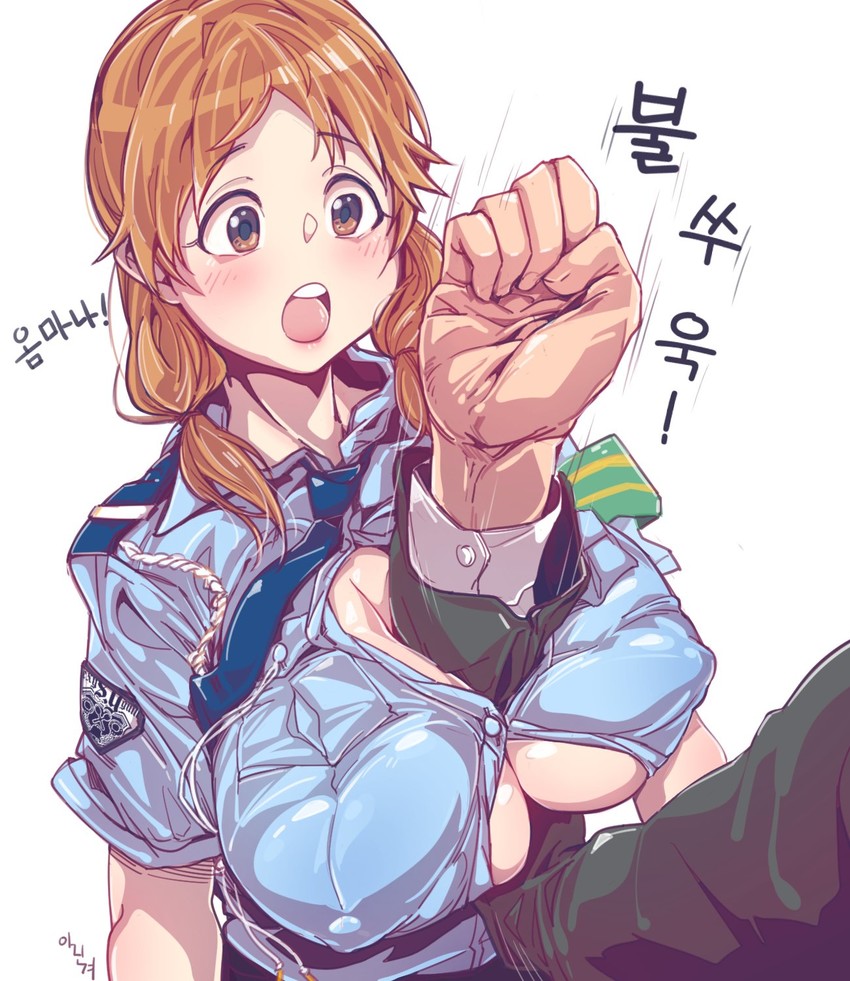 katagiri sanae (idolmaster and 1 more) drawn by aningay