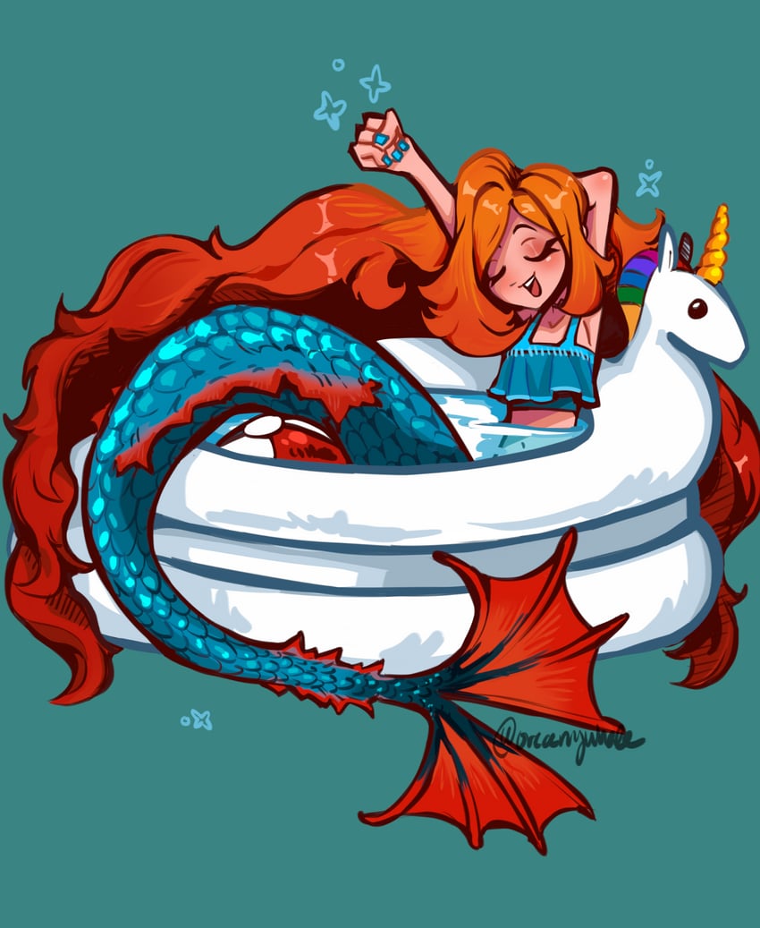 chelsea (ruby gillman: teenage kraken) drawn by orcamywhale