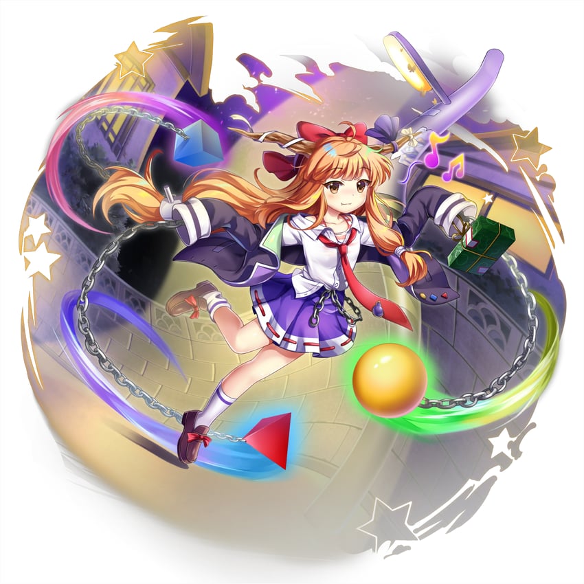 ibuki suika (touhou and 1 more) drawn by rotte_(1109)