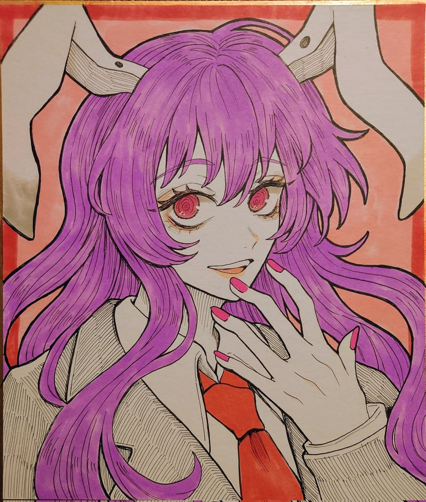 reisen udongein inaba (touhou and 1 more) drawn by mamiru_(42105269)