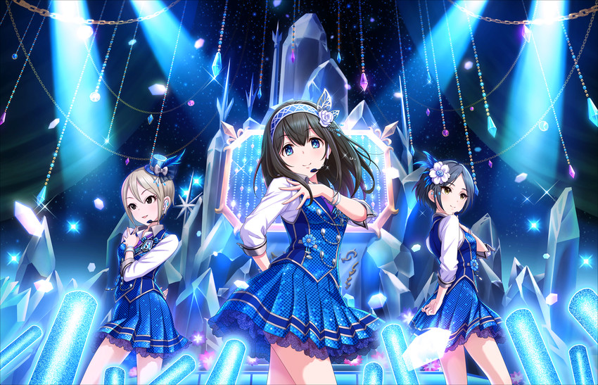 sagisawa fumika, hayami kanade, and shiomi syuko (idolmaster and 2 more)