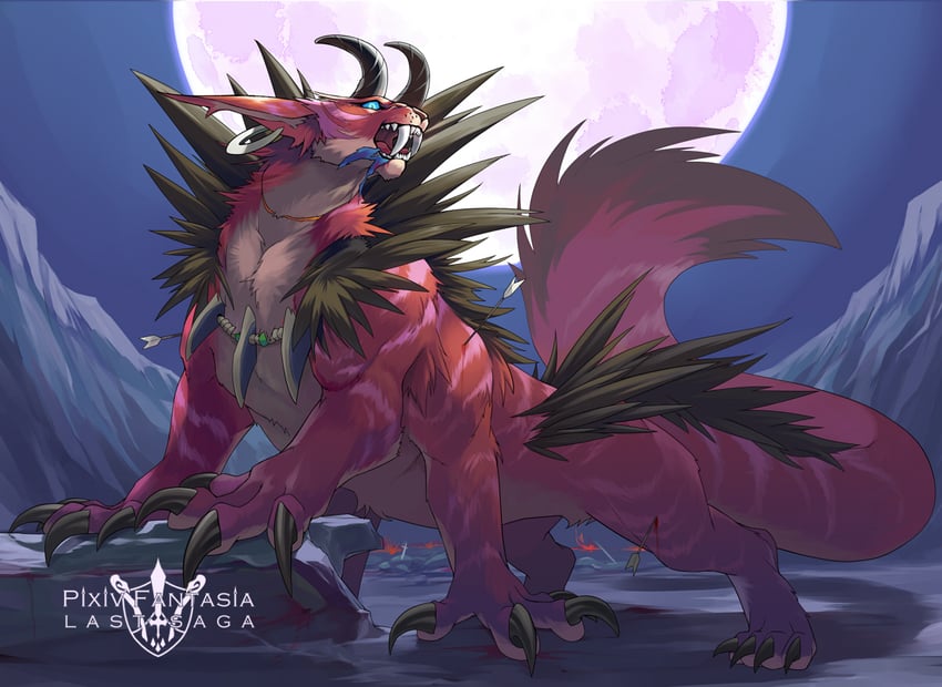 valo le kie (pixiv fantasia and 1 more) drawn by ketaru