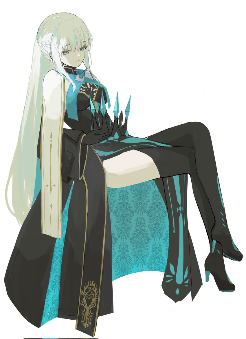 morgan le fay (fate and 1 more) drawn by rurubusandayo