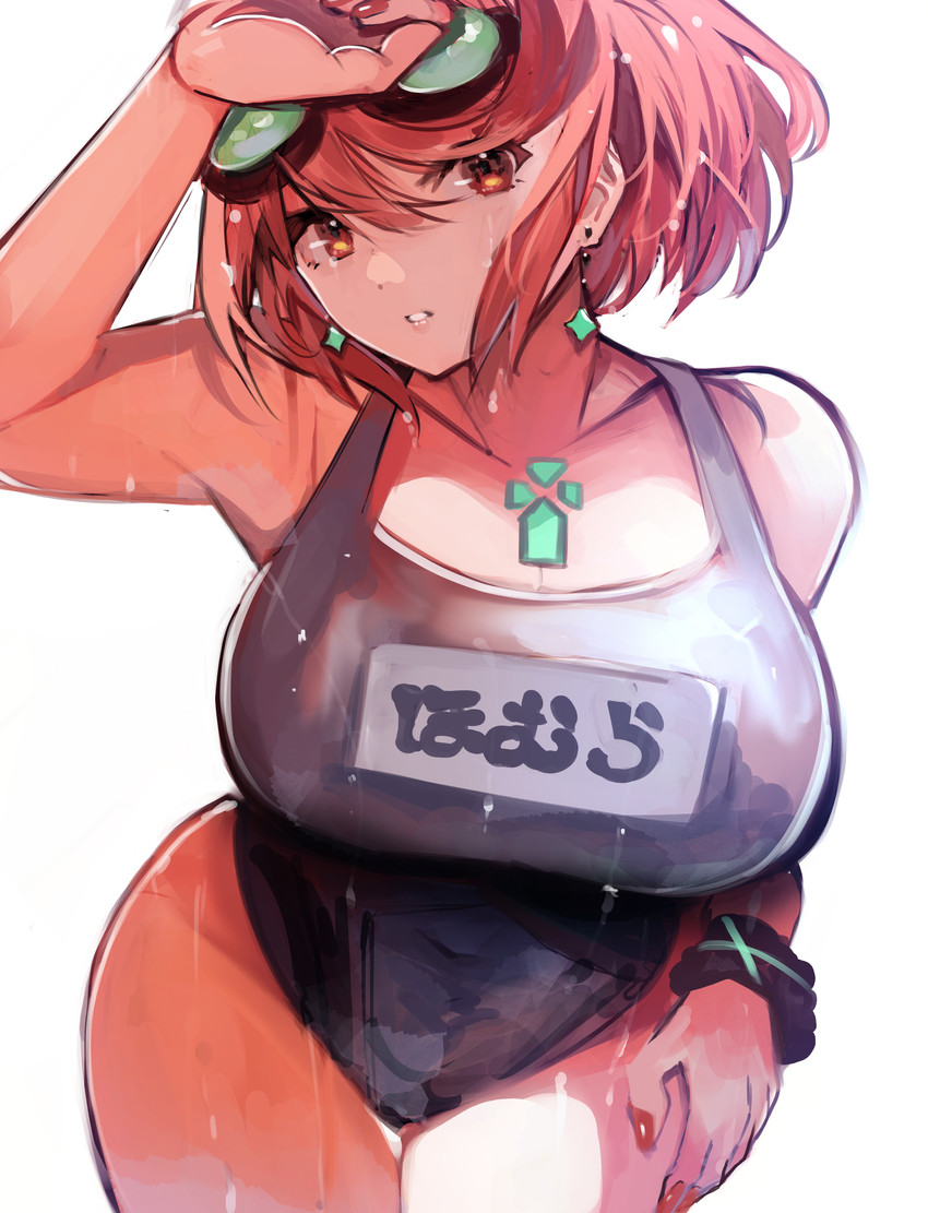 pyra (xenoblade chronicles and 1 more) drawn by tarbo_(exxxpiation)