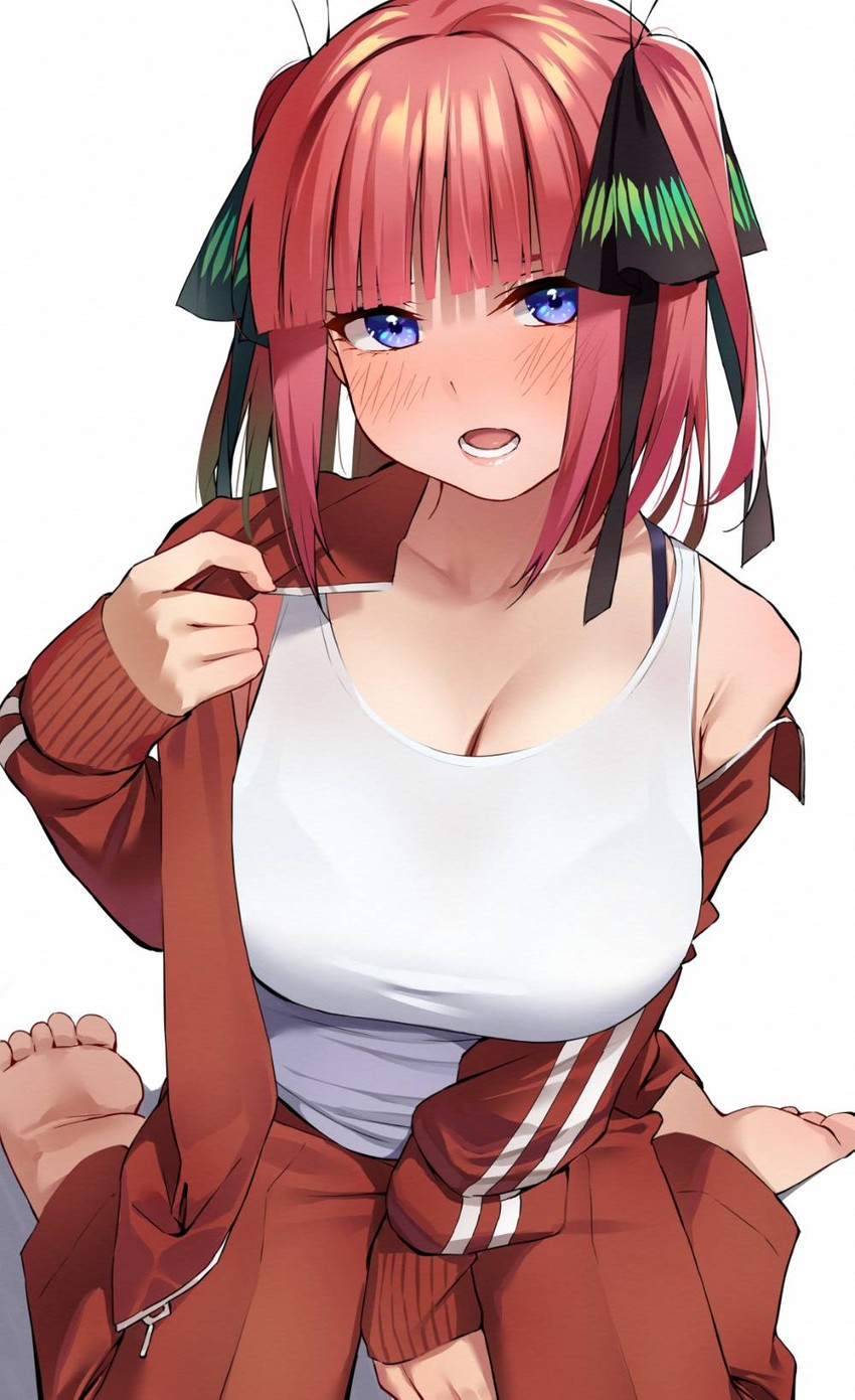 nakano nino (go-toubun no hanayome) drawn by igarashi_kyouhei