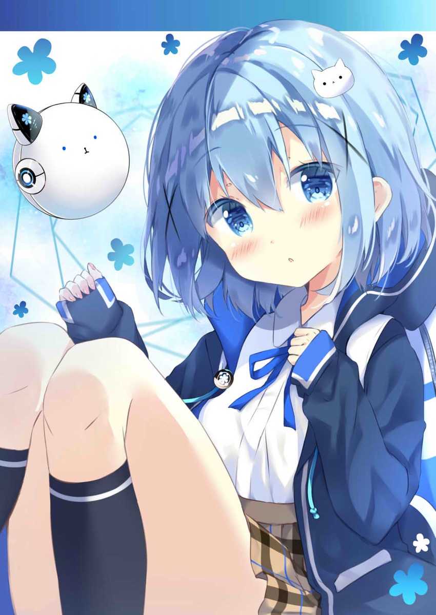 kafuu chino and tippy (gochuumon wa usagi desu ka? and 1 more) drawn by saeki_sora