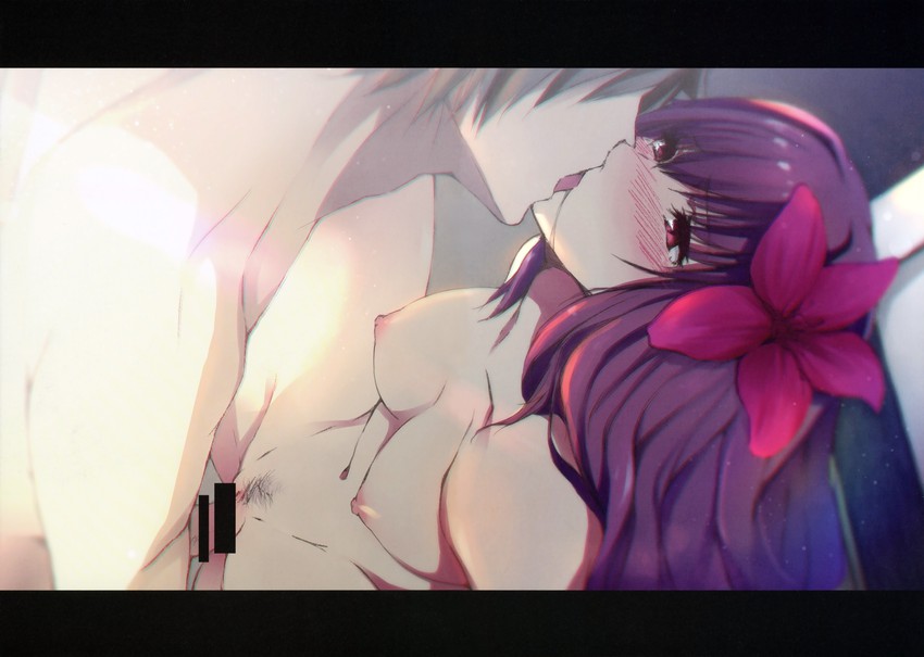 scathach (fate and 1 more) drawn by kappipe_(brd0520)