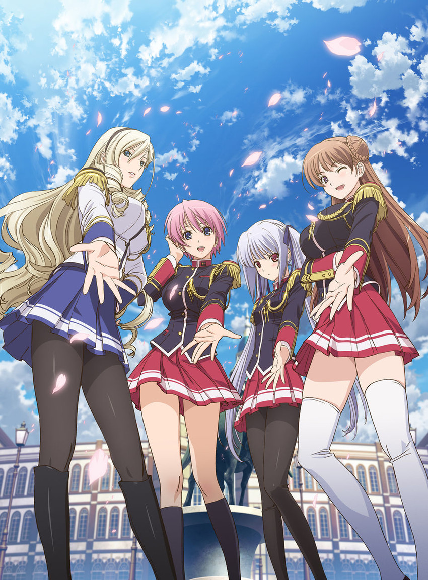 celia kumani entory, lisa eostre, noel maresse ascot, and kisaki mio (walkure romanze)
