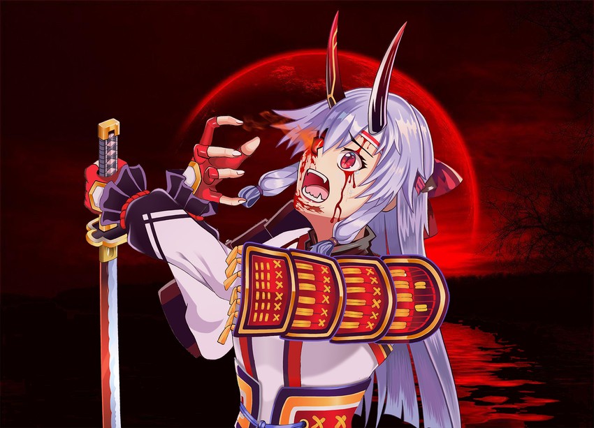 tomoe gozen (fate and 1 more) drawn by enigmasli